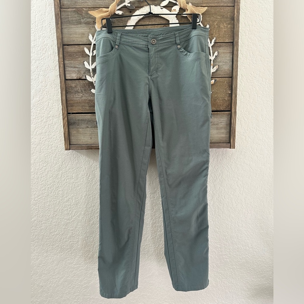 Kuhl Trekr Green Casual Pant ladies size 12 petite